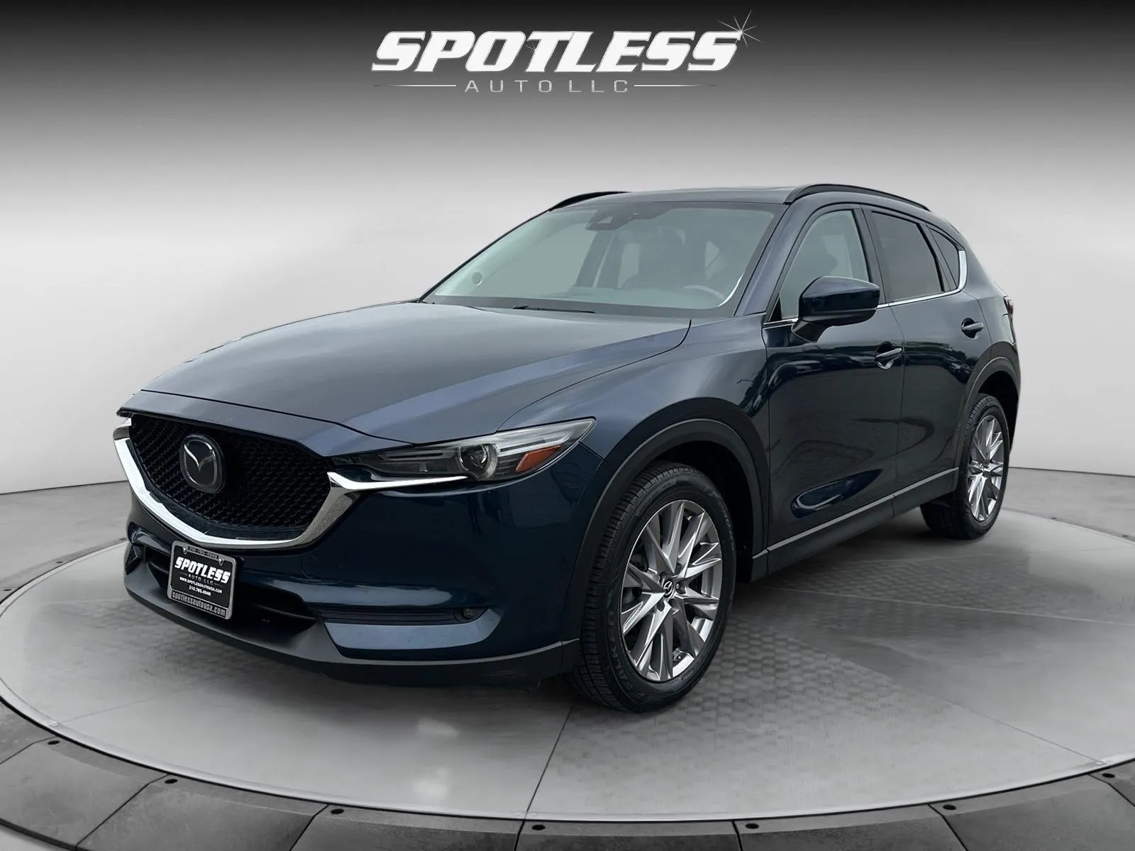 Blue 2019 Mazda CX-5 Grand Touring for sale in San Antonio, TX