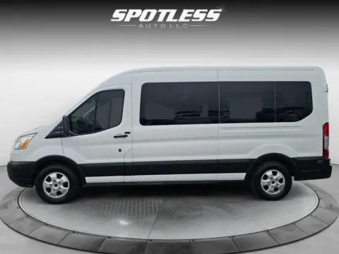 Another view of 2019 Ford Transit 350 XLT for sale in San Antonio, TX at Spotless Auto Loop 1604