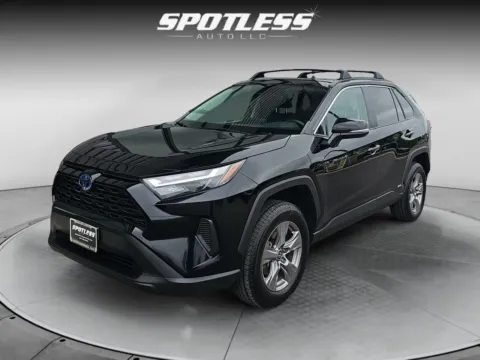 Black 2023 Toyota RAV4 Hybrid XLE for sale in San Antonio, TX
