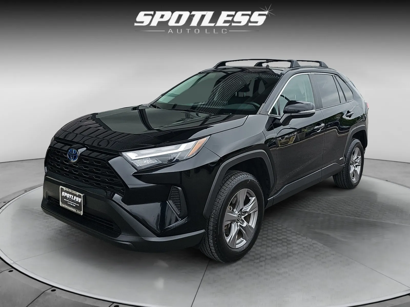 Black 2023 Toyota RAV4 Hybrid XLE for sale in San Antonio, TX