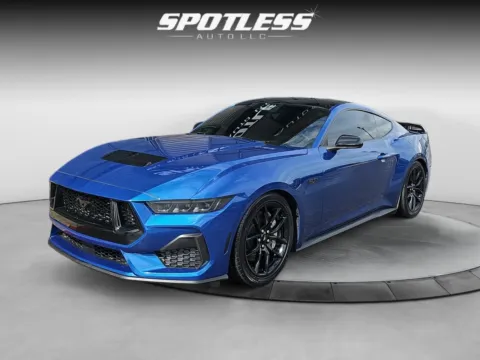 Blue 2024 Ford Mustang GT Premium for sale in San Antonio, TX
