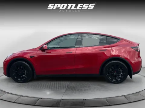 Another view of 2021 Tesla Model Y Long Range for sale in San Antonio, TX at Spotless Auto Loop 1604