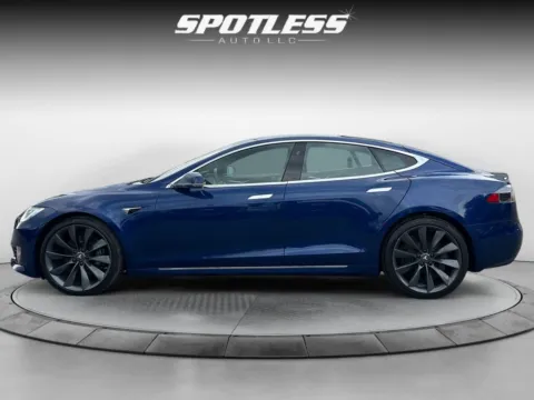 Another view of 2017 Tesla Model S for sale in San Antonio, TX at Spotless Auto Loop 1604