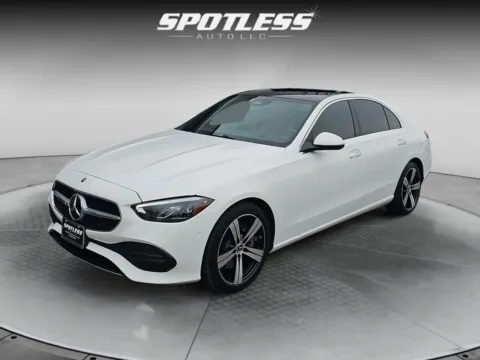 White 2025 Mercedes-Benz C-Class C 300 for sale in San Antonio, TX