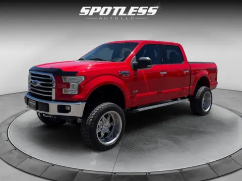 Red 2015 Ford F-150 XLT for sale in San Antonio, TX