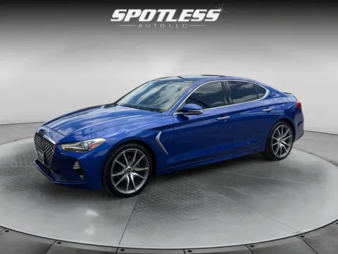 Blue 2021 Genesis G70 2.0T for sale in San Antonio, TX