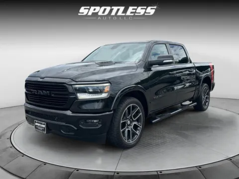 Black 2019 Ram 1500 Laramie for sale in San Antonio, TX