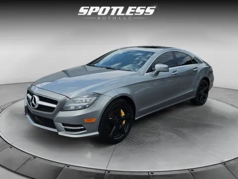 Silver 2014 Mercedes-Benz CLS 550 for sale in San Antonio, TX