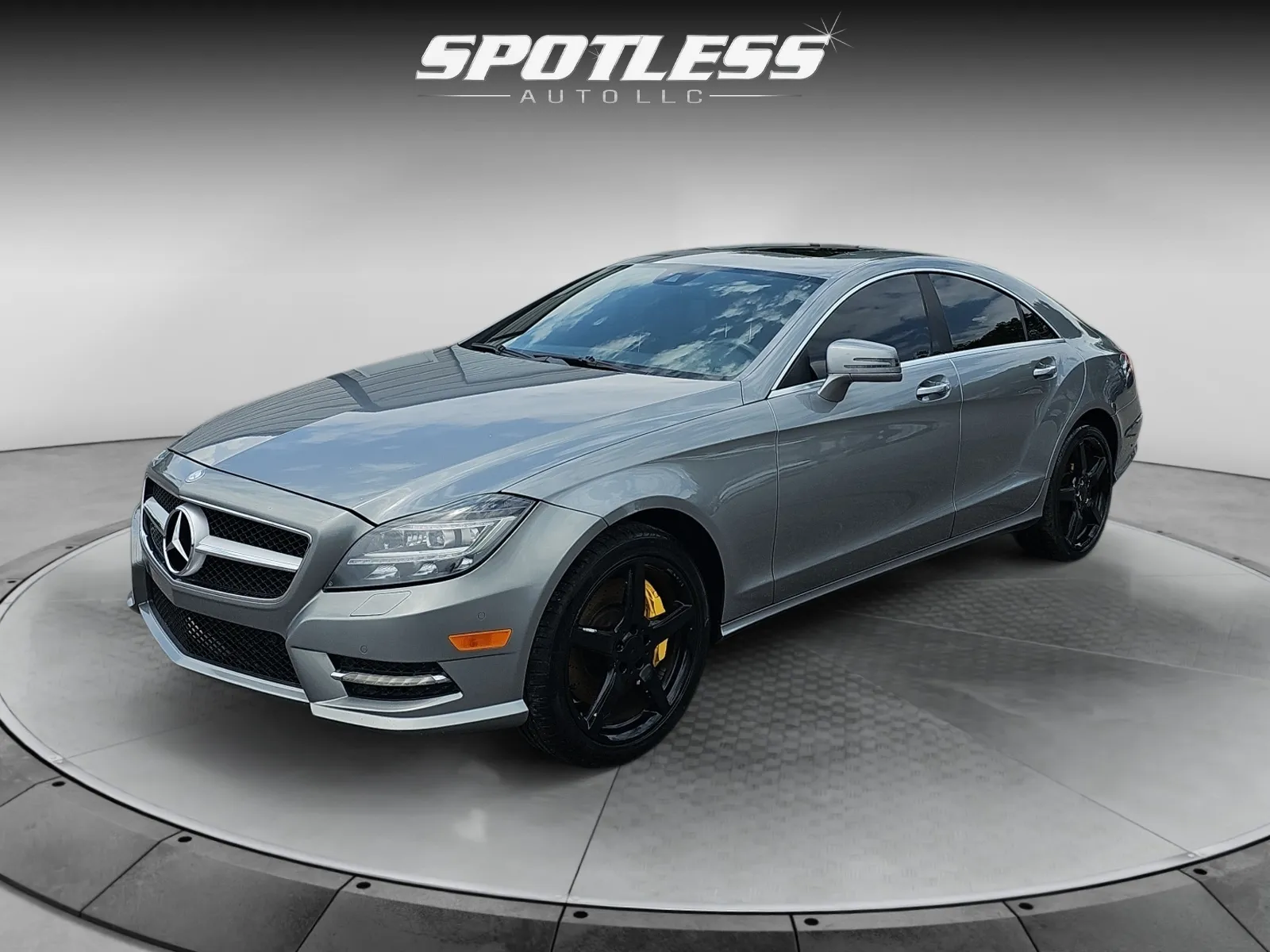 Silver 2014 Mercedes-Benz CLS 550 for sale in San Antonio, TX