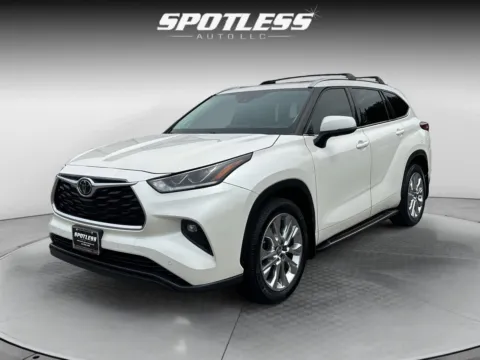White 2020 Toyota Highlander Limited for sale in San Antonio, TX