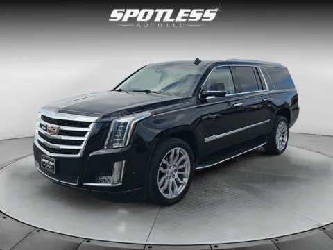 Black 2017 Cadillac Escalade ESV Luxury for sale in San Antonio, TX