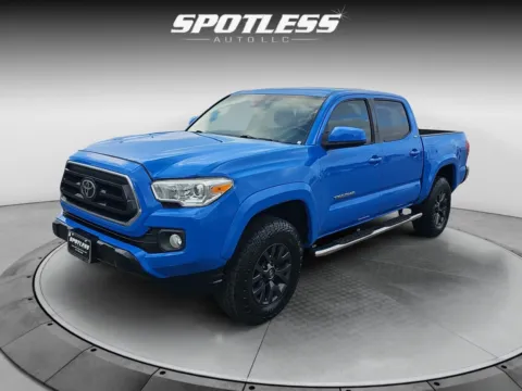 Blue 2020 Toyota Tacoma SR5 V6 for sale in San Antonio, TX