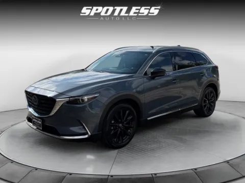 Gray 2022 Mazda CX-9 Carbon Edition for sale in San Antonio, TX