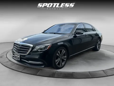 Black 2019 Mercedes-Benz S-Class S 450 4MATIC for sale in San Antonio, TX