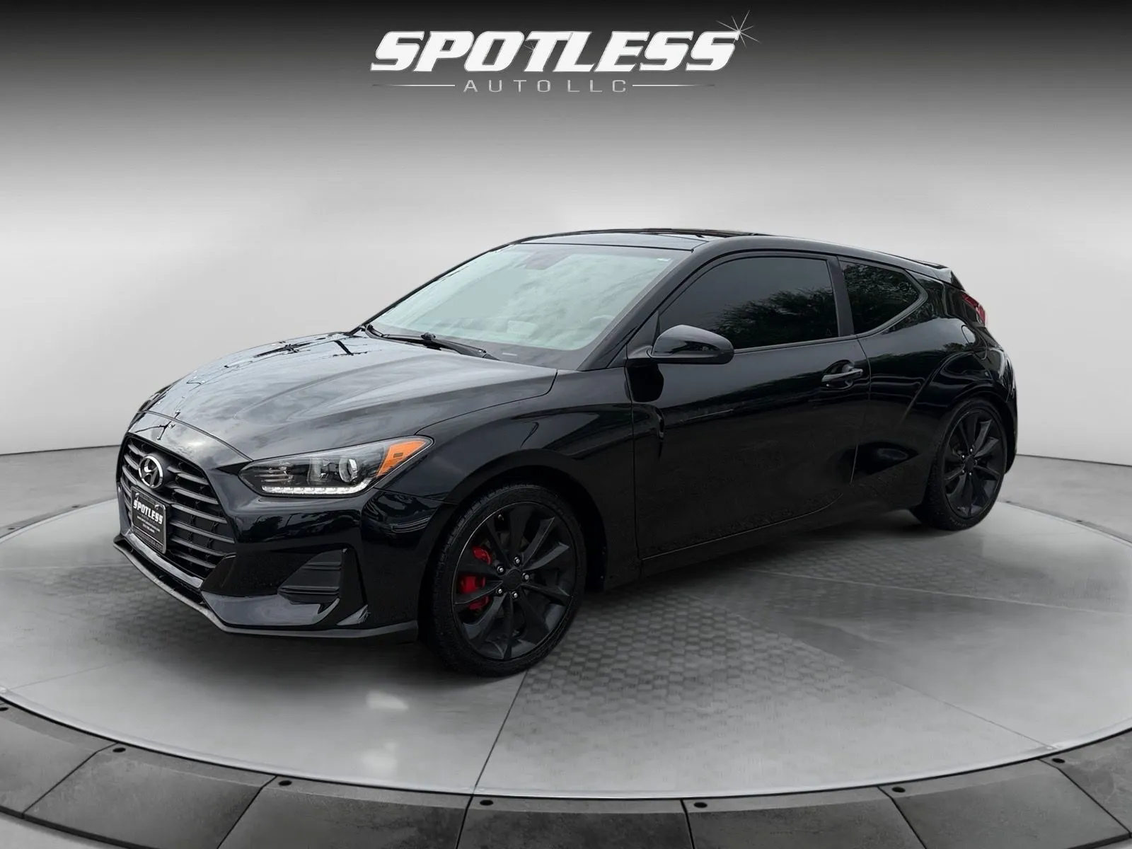 Black 2020 Hyundai VELOSTER 2.0L Premium for sale in San Antonio, TX