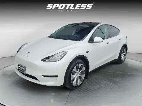 White 2021 Tesla Model Y Long Range for sale in San Antonio, TX