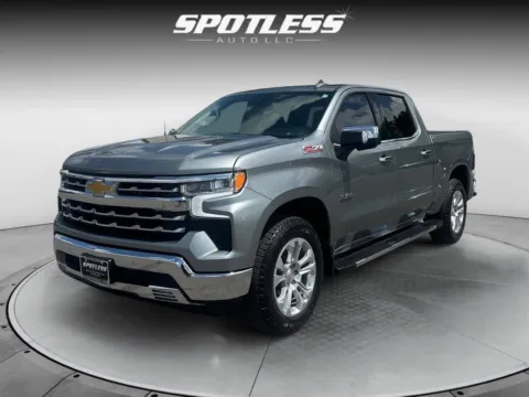 Gray 2024 Chevrolet Silverado 1500 LTZ for sale in San Antonio, TX