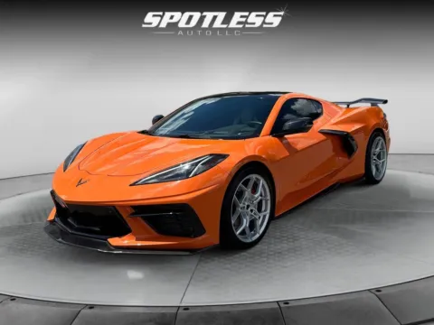 Orange 2023 Chevrolet Corvette Stingray for sale in San Antonio, TX