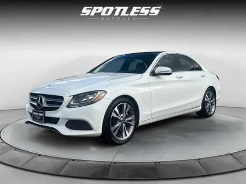 White 2018 Mercedes-Benz C-Class C 300 for sale in San Antonio, TX
