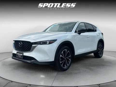 White 2023 Mazda CX-5 2.5 S Premium for sale in San Antonio, TX