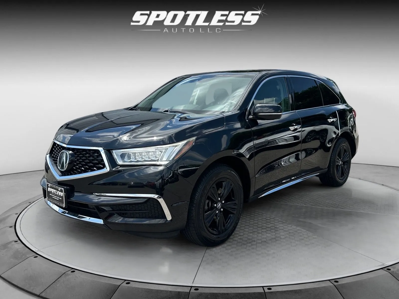 Black 2018 Acura MDX SH-AWD for sale in San Antonio, TX