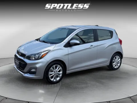 Silver 2021 Chevrolet Spark 1LT CVT for sale in San Antonio, TX