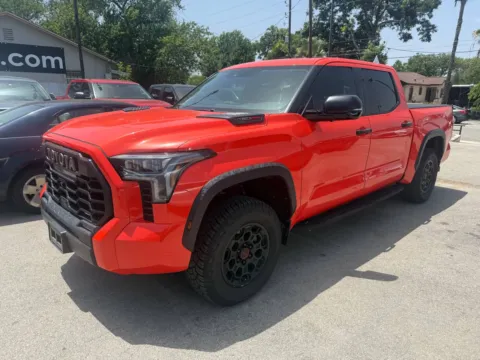 Red 2022 Toyota Tundra TRD Pro HV for sale in San Antonio, TX