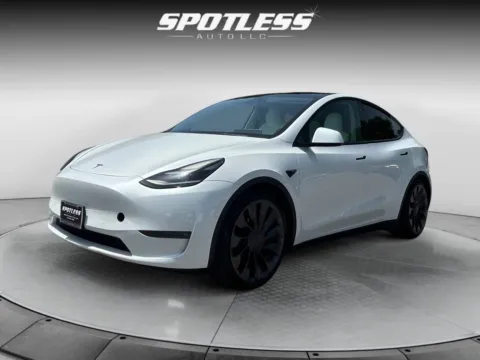 Another view of 2022 Tesla Model Y Performance for sale in San Antonio, TX at Spotless Auto Loop 1604