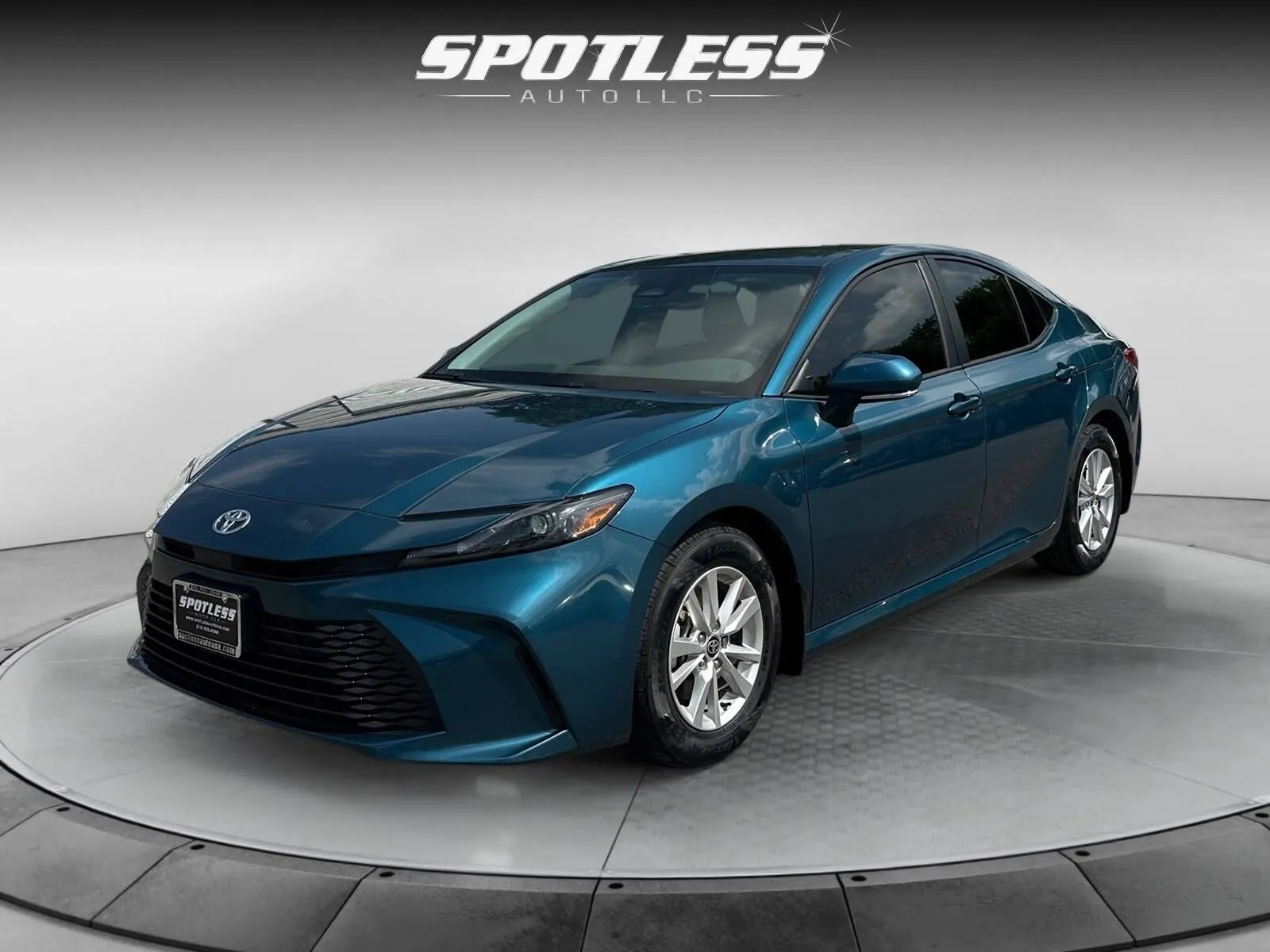 Blue 2025 Toyota Camry LE for sale in San Antonio, TX