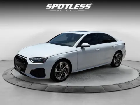 White 2021 Audi A4 quattro S line Prem Plus 45 TFSI for sale in San Antonio, TX