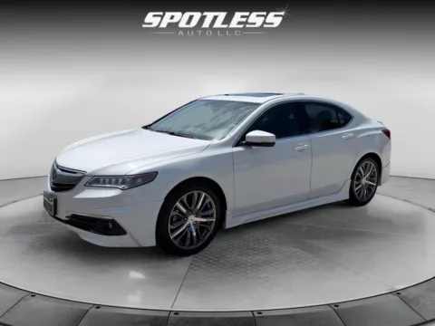 White 2015 Acura TLX V6 w/Advance for sale in San Antonio, TX