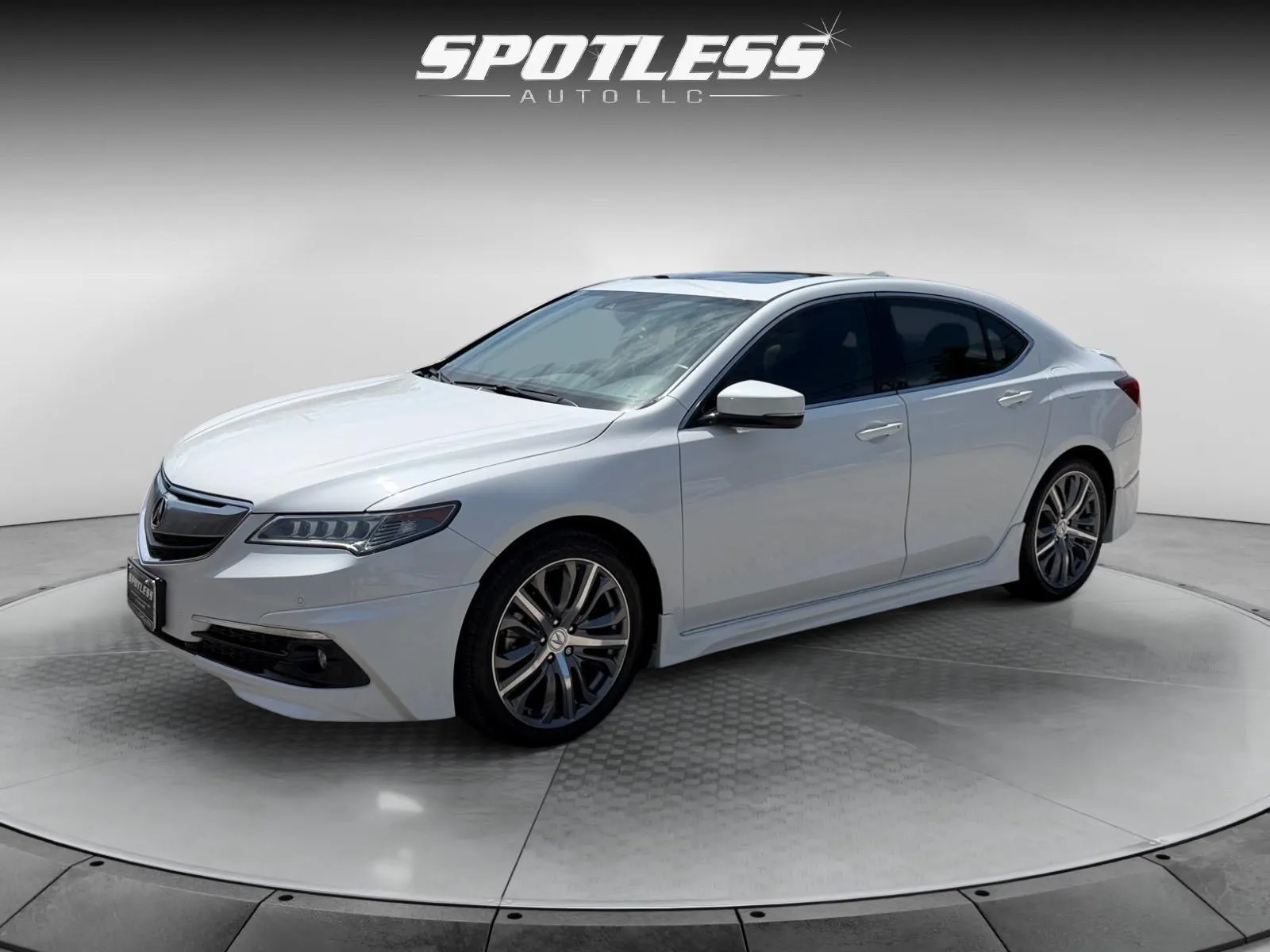 White 2015 Acura TLX V6 w/Advance for sale in San Antonio, TX