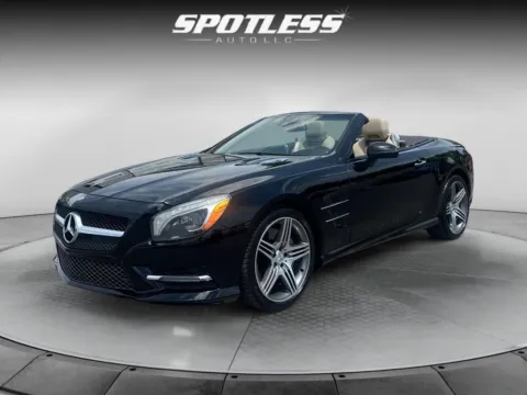 Black 2014 Mercedes-Benz SL-Class SL 550 for sale in San Antonio, TX