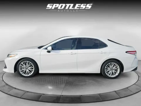 Another view of 2018 Toyota Camry XLE for sale in San Antonio, TX at Spotless Auto Loop 1604