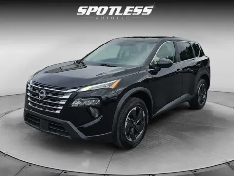 Black 2024 Nissan Rogue SV for sale in San Antonio, TX