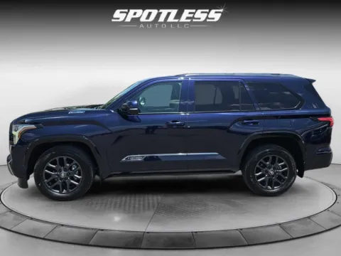 Another view of 2025 Toyota Sequoia Platinum for sale in San Antonio, TX at Spotless Auto Loop 1604