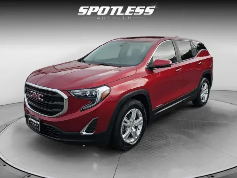 Red 2021 GMC Terrain SLE for sale in San Antonio, TX