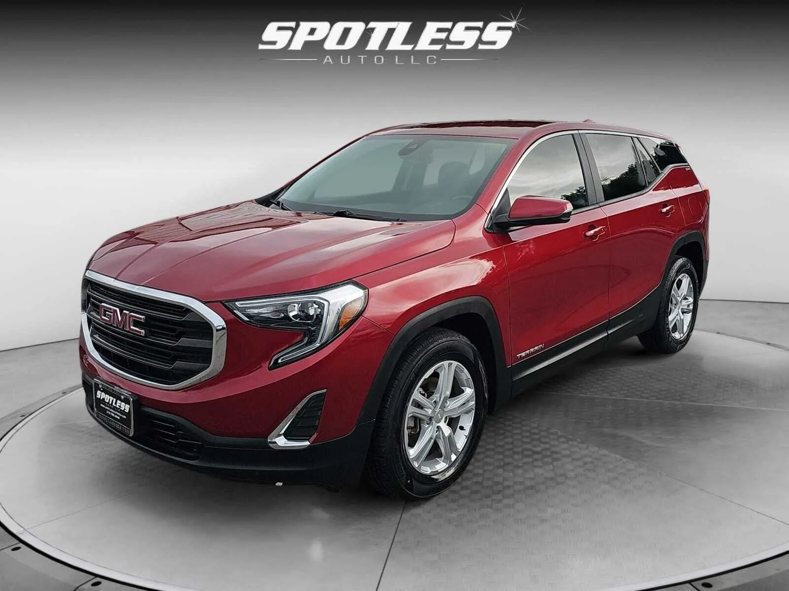 Red 2021 GMC Terrain SLE for sale in San Antonio, TX