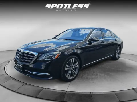Black 2019 Mercedes-Benz S-Class S 450 4MATIC for sale in San Antonio, TX
