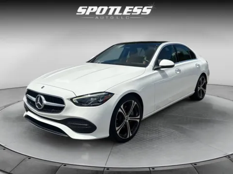 White 2022 Mercedes-Benz C-Class C 300 for sale in San Antonio, TX