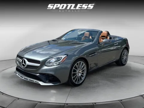 Gray 2019 Mercedes-Benz SLC 300 for sale in San Antonio, TX