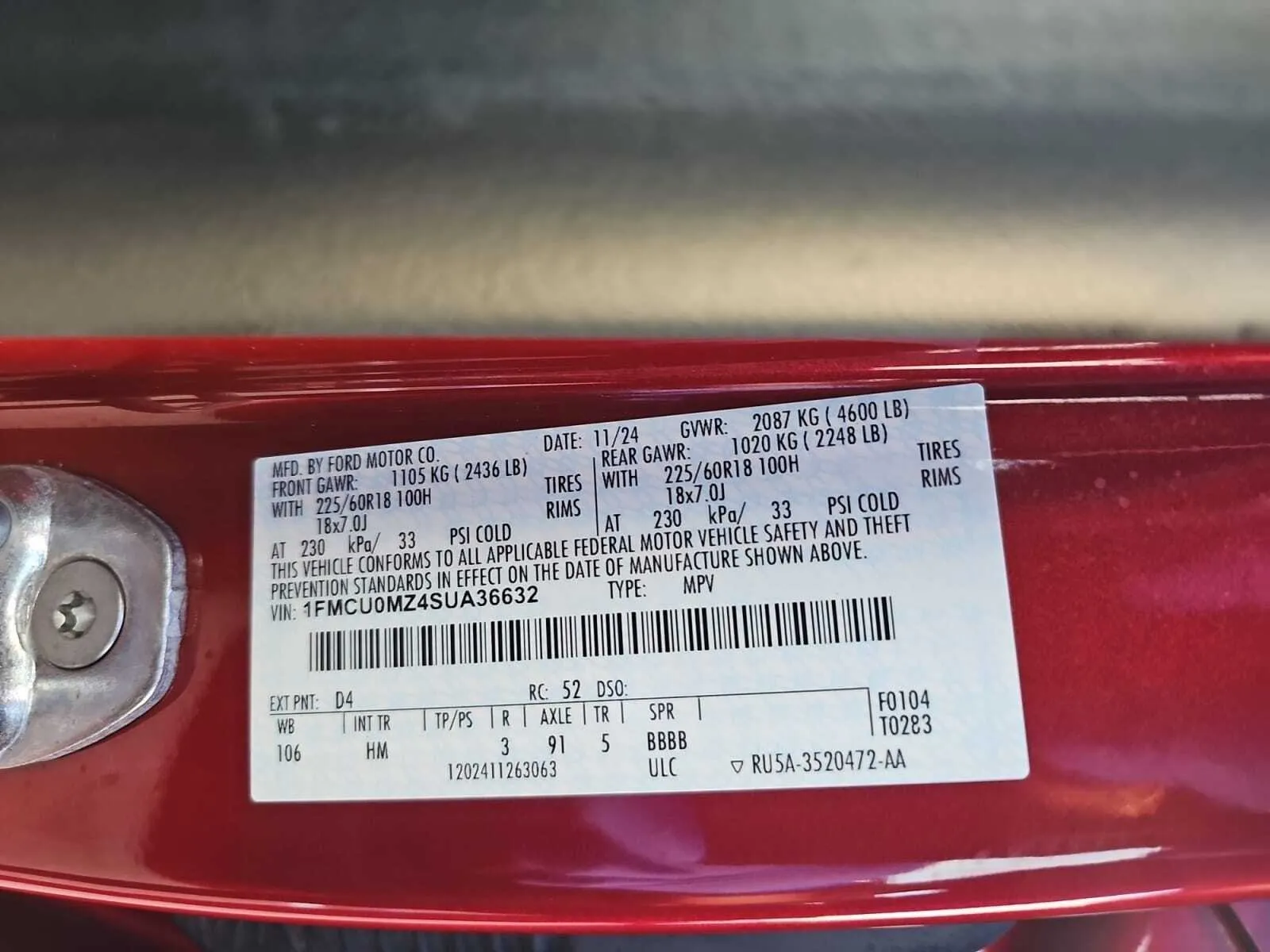 Ford Escape photo 17