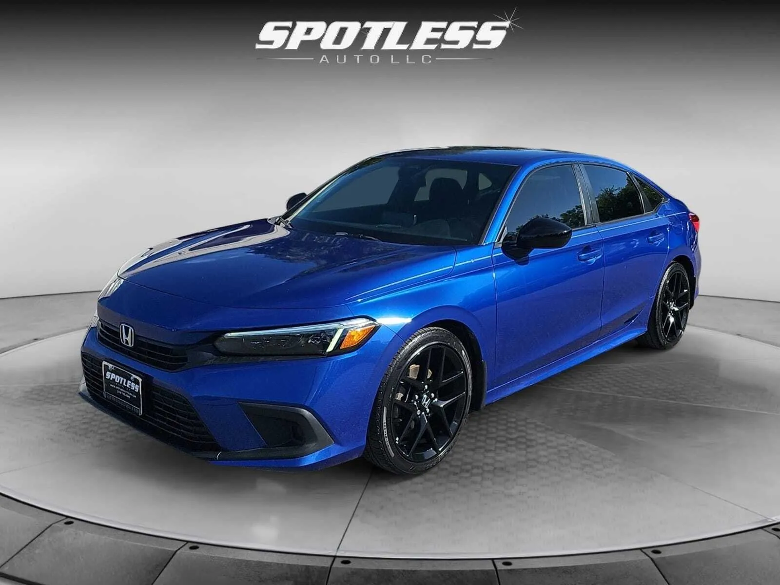 Blue 2022 Honda Civic Sport for sale in San Antonio, TX
