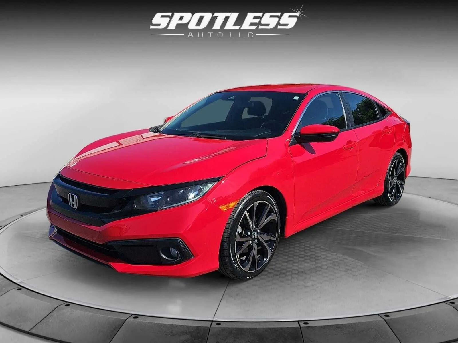 Red 2021 Honda Civic Sport for sale in San Antonio, TX