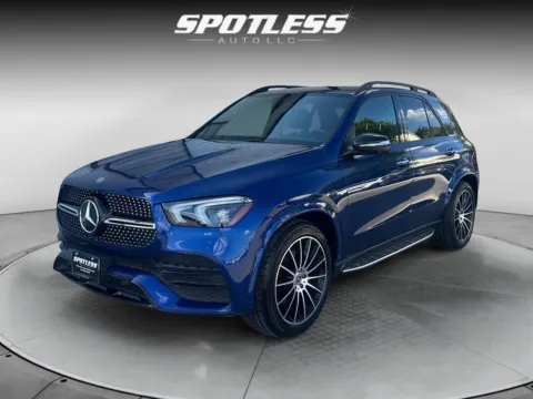 Blue 2020 Mercedes-Benz GLE 350 for sale in San Antonio, TX