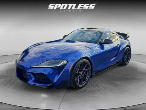 Blue 2023 Toyota GR Supra 3.0 Premium for sale in San Antonio, TX
