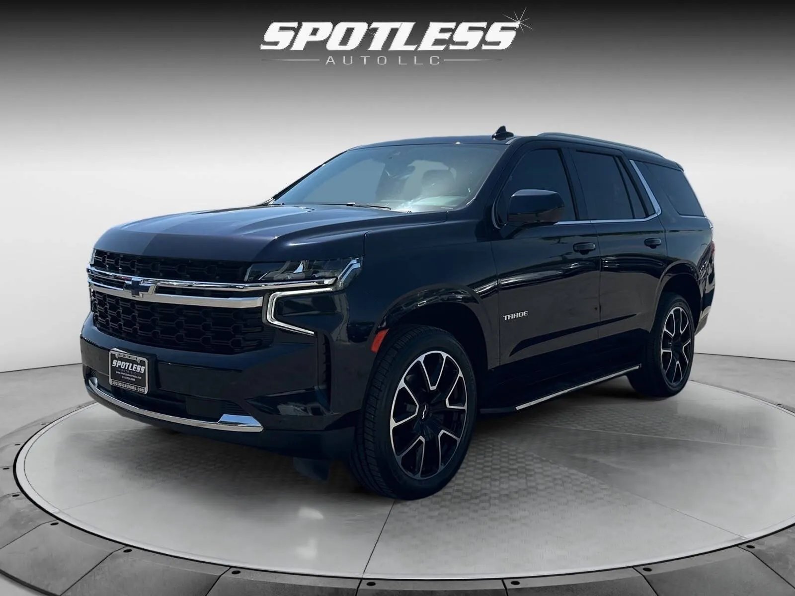 Blue 2022 Chevrolet Tahoe LS for sale in San Antonio, TX