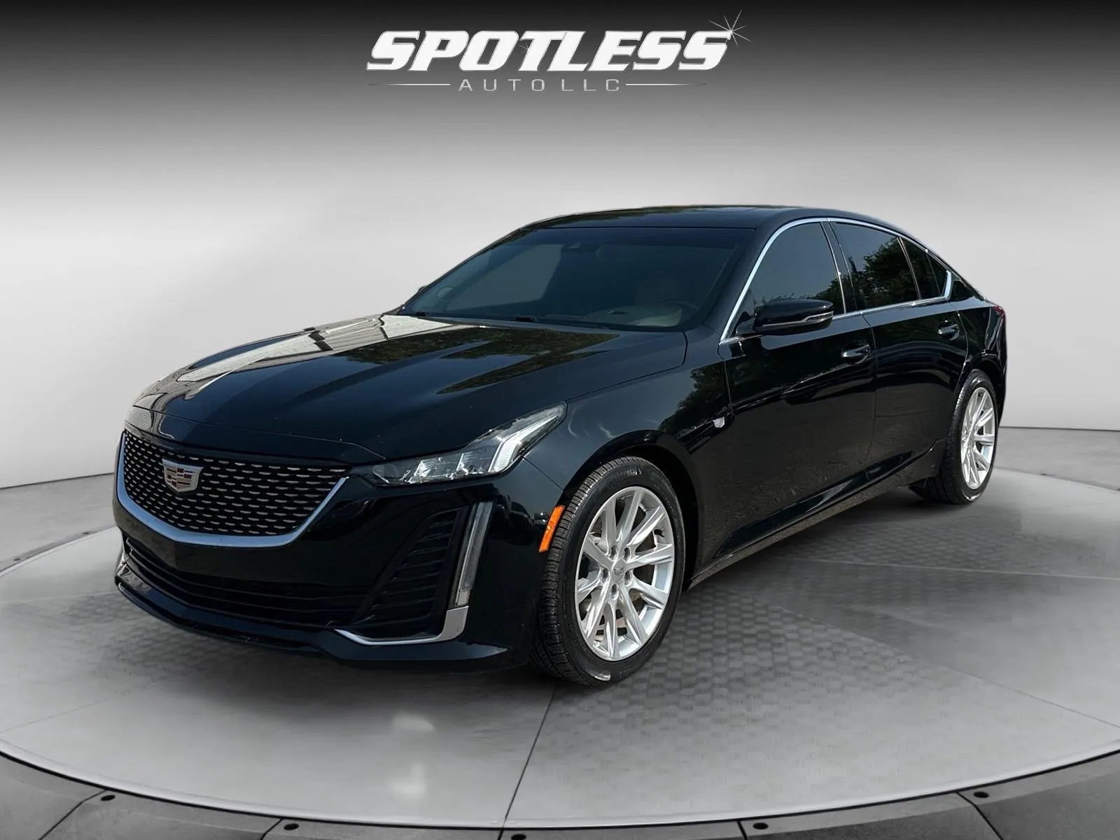 Black 2020 Cadillac CT5 Luxury for sale in San Antonio, TX