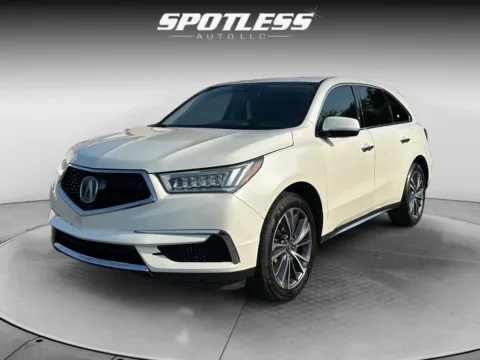 White 2019 Acura MDX w/Tech for sale in San Antonio, TX