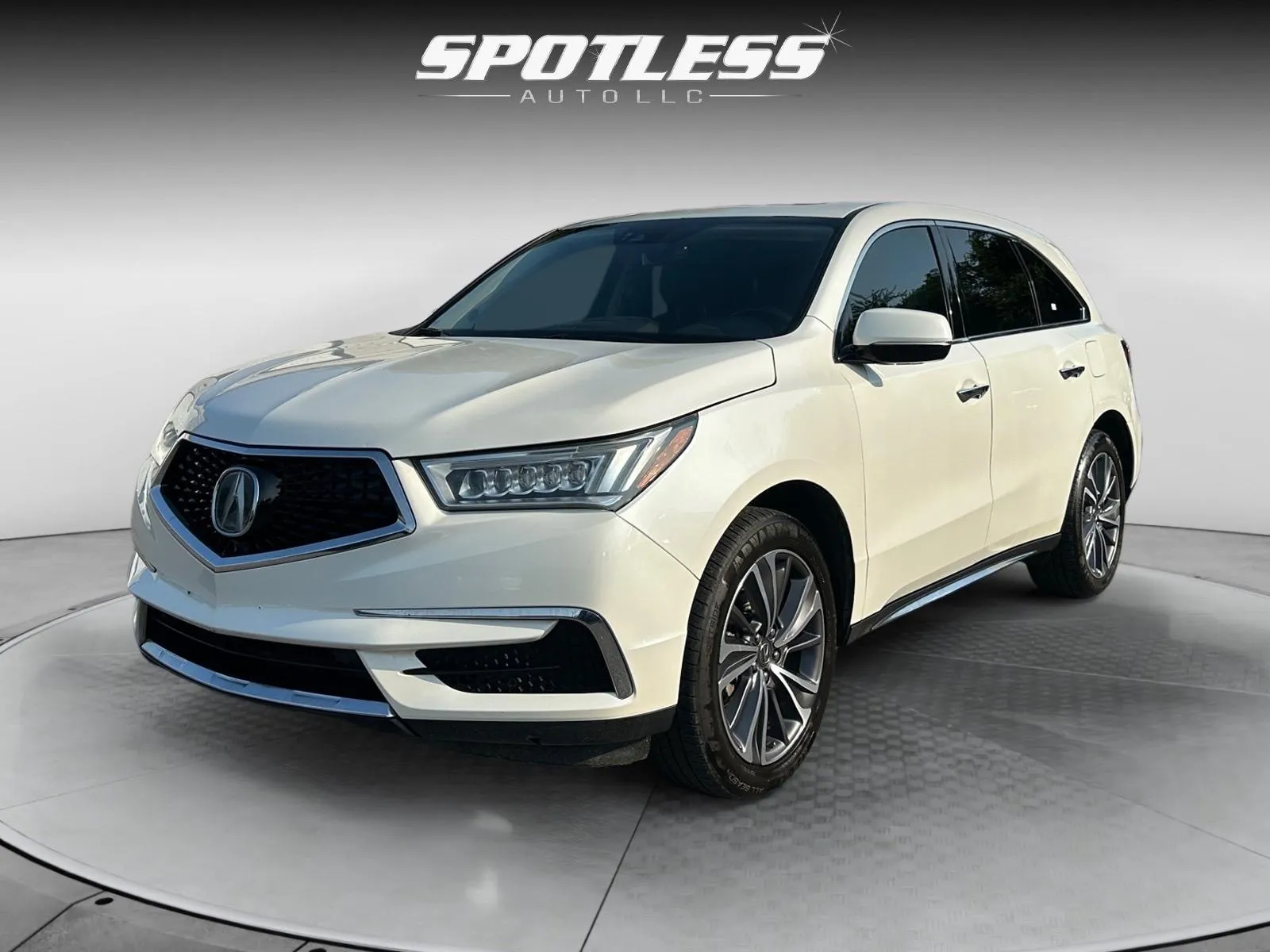 White 2019 Acura MDX w/Tech for sale in San Antonio, TX
